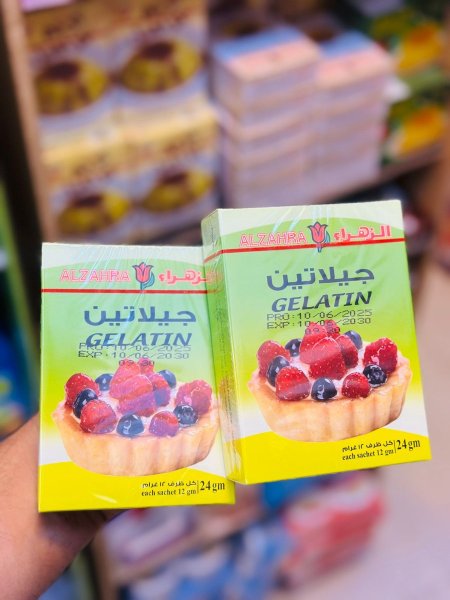 جيلاتين الزهراء 24 غم